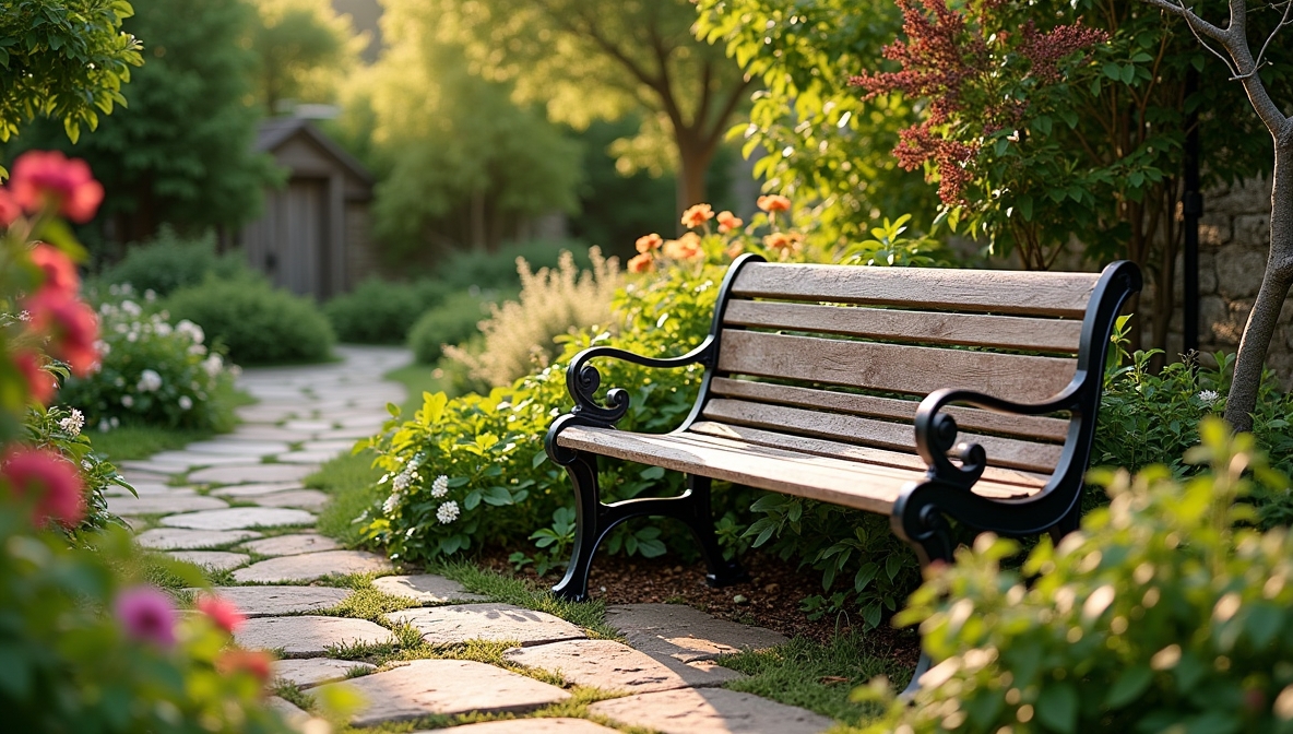 Garden bench restoration package